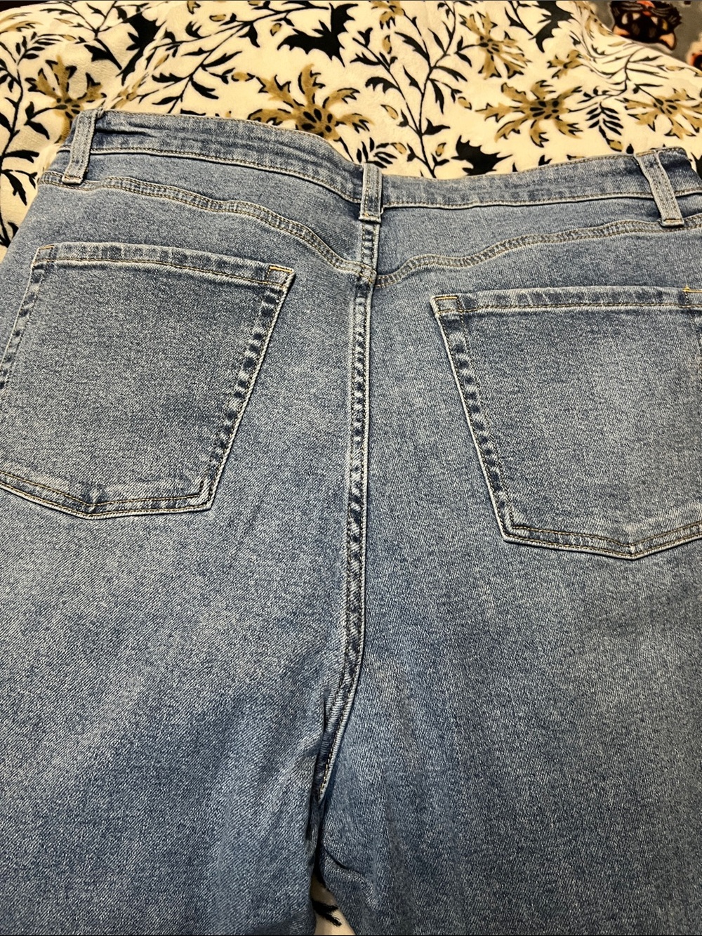 Wild Fable High-Rise Button-Fly Jeans in Light Blue Denim - Picture 5 of 5